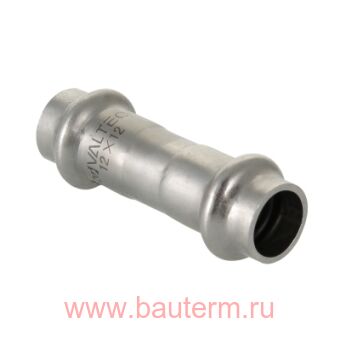 Фитинг из нержавеющей стали – пресс-муфта 18 х 12, VALTEC