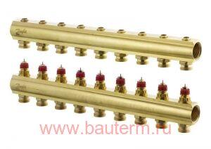 Коллектор FHF 9+9 без ротаметров, Danfoss