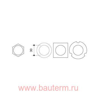 Комплект монтажный тип "UP" под штукатурку, alpex FRAENKISCHE