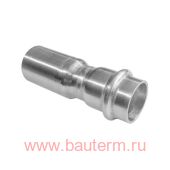 Фитинг из нержавеющей стали – вставка переходная 28 х 18, VALTEC