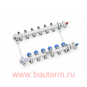 Коллектор Распределительный нерж HКV 04 V2A с вентилями REHAU (ст. арт. 250647)