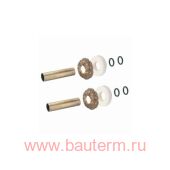 Комплект декоративных трубок и розеток D25,2/L160 мм RETROstyle латунь retro