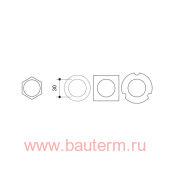 Комплект монтажный тип "UP" под штукатурку, alpex FRAENKISCHE