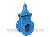 Задвижка чугунная Hawle 4000E2 короткая PN 16, DN 200