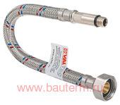 г/п для воды М10х35 - G1/2" 40см Гайка-Н.сталь/ниппель-лат., VALTEC