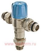 Клапан Трехходовой термостатический смесительный клапан Thermomix 1/2" (регул), VALTEC