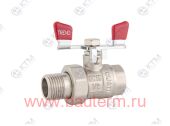 Кран шаровой с полусгоном PF TREND г/ш/б 1/2" (10/100), ProFactor